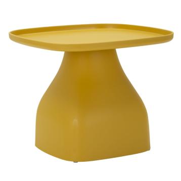 Tavolinetto gea giallo cm 48x48x38