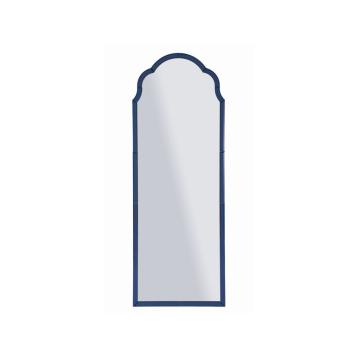 Specchio da muro tangeri blu cm 55x2x150 (misura specchio cm 49x144)