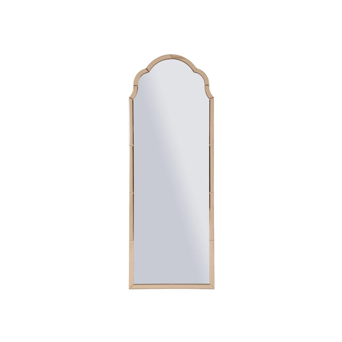 Specchio da muro tangeri rosa cm 55x2x150 (misura specchio cm 49x144)