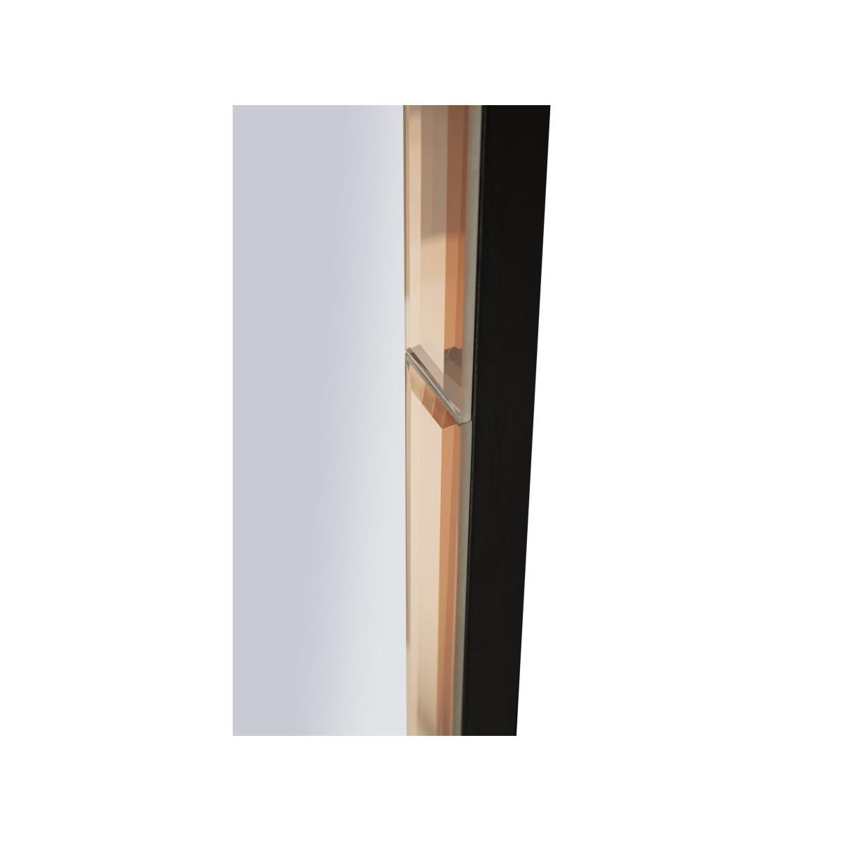 Specchio da muro tangeri rosa cm 55x2x150 (misura specchio cm 49x144)