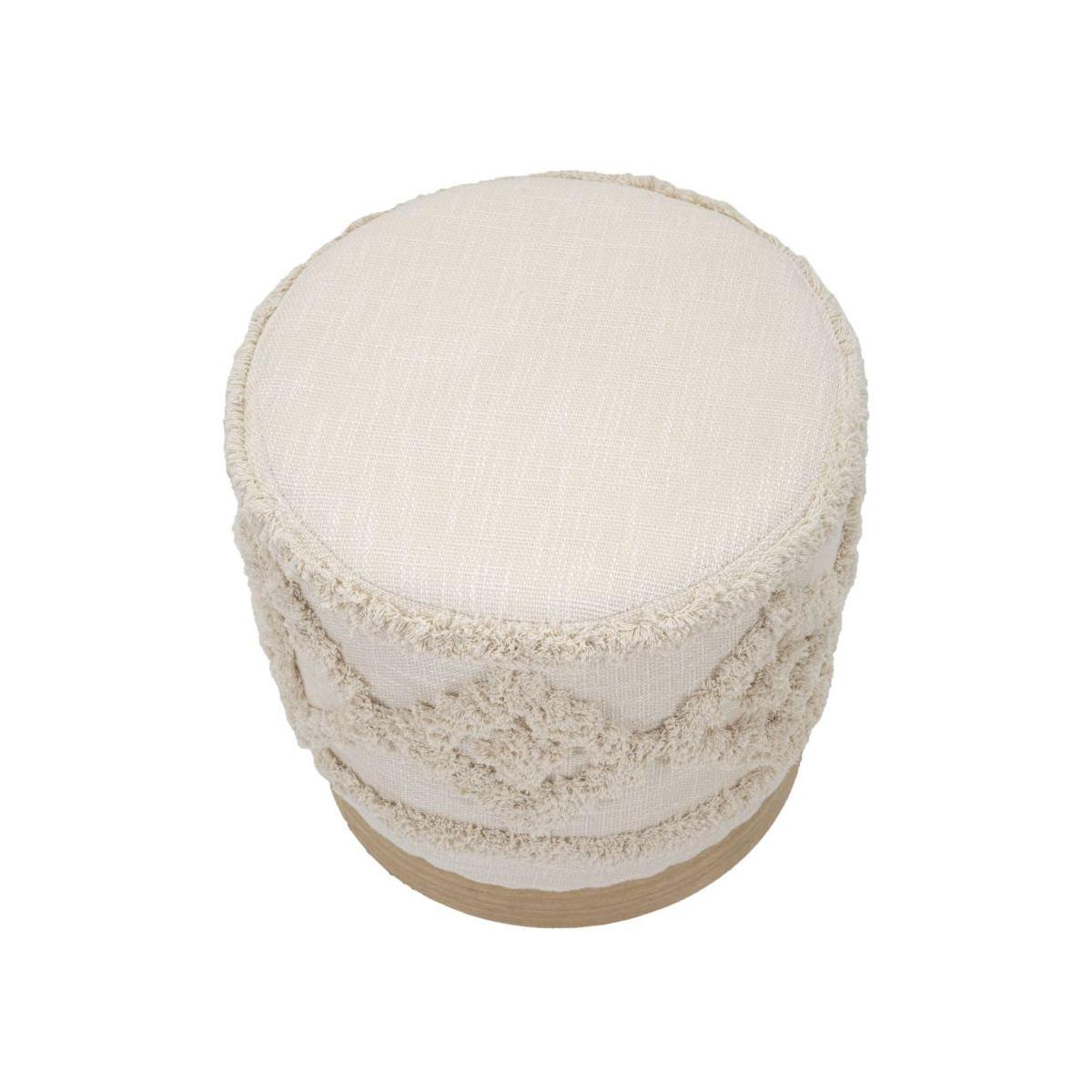 Puff damasco cm Ø 40x40