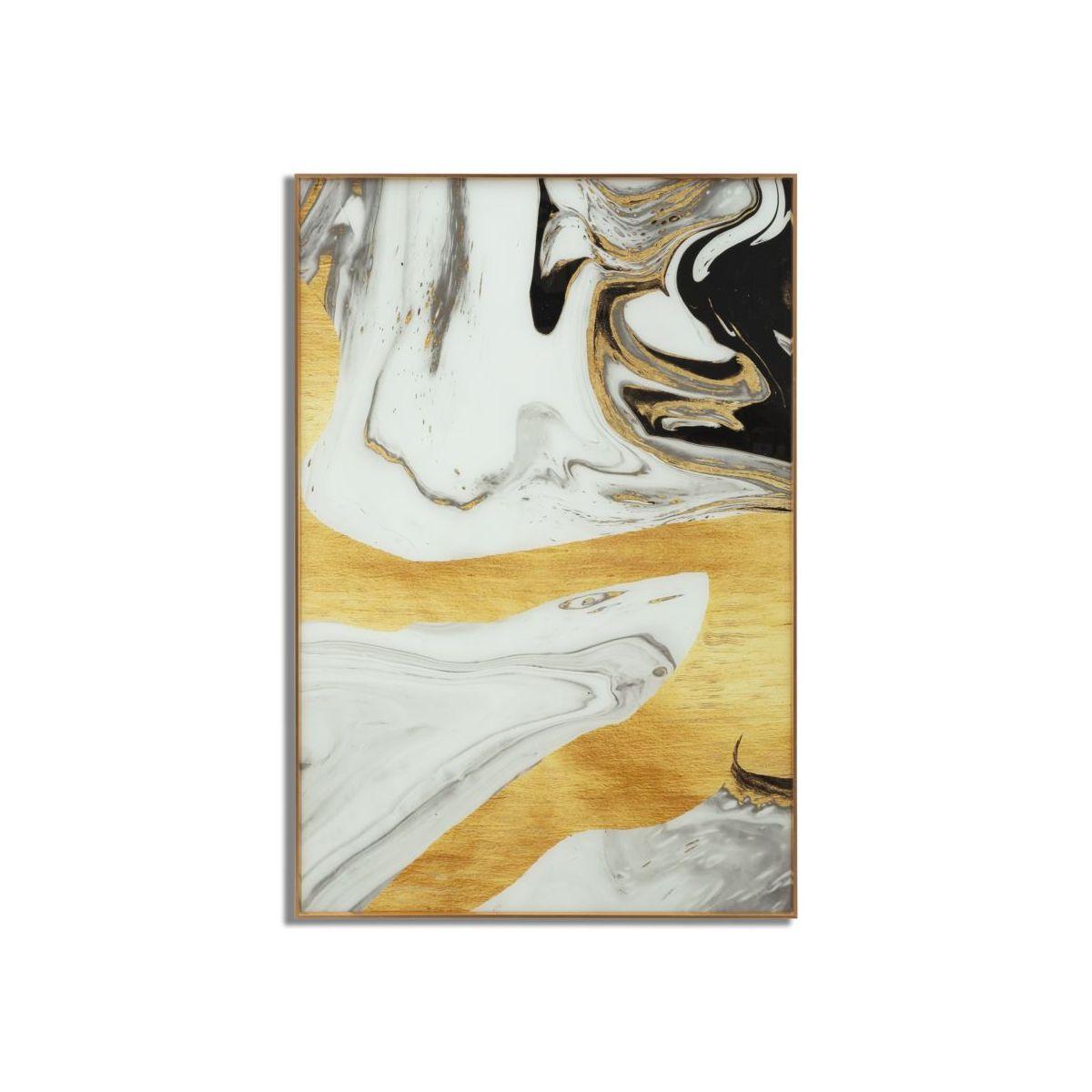 Pannello vetro c/cornice ghostly cm 80x3,5x120