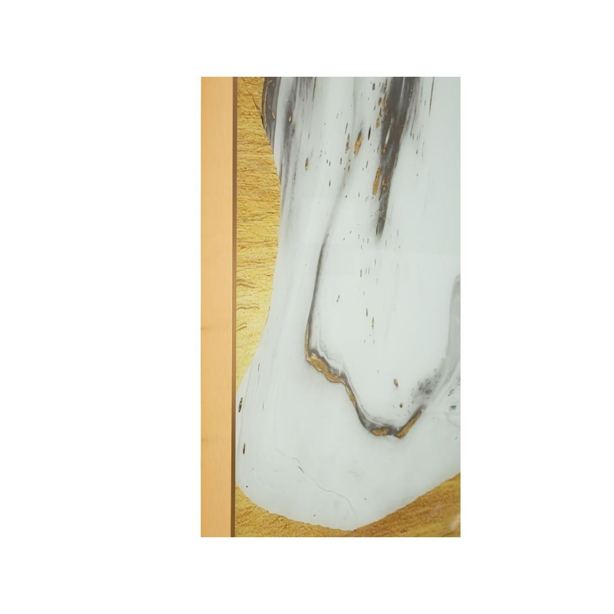 Pannello vetro c/cornice ghostly cm 80x3,5x120