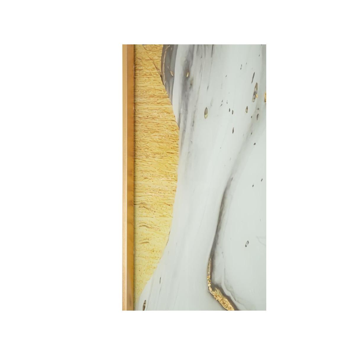 Pannello vetro c/cornice ghostly cm 80x3,5x120