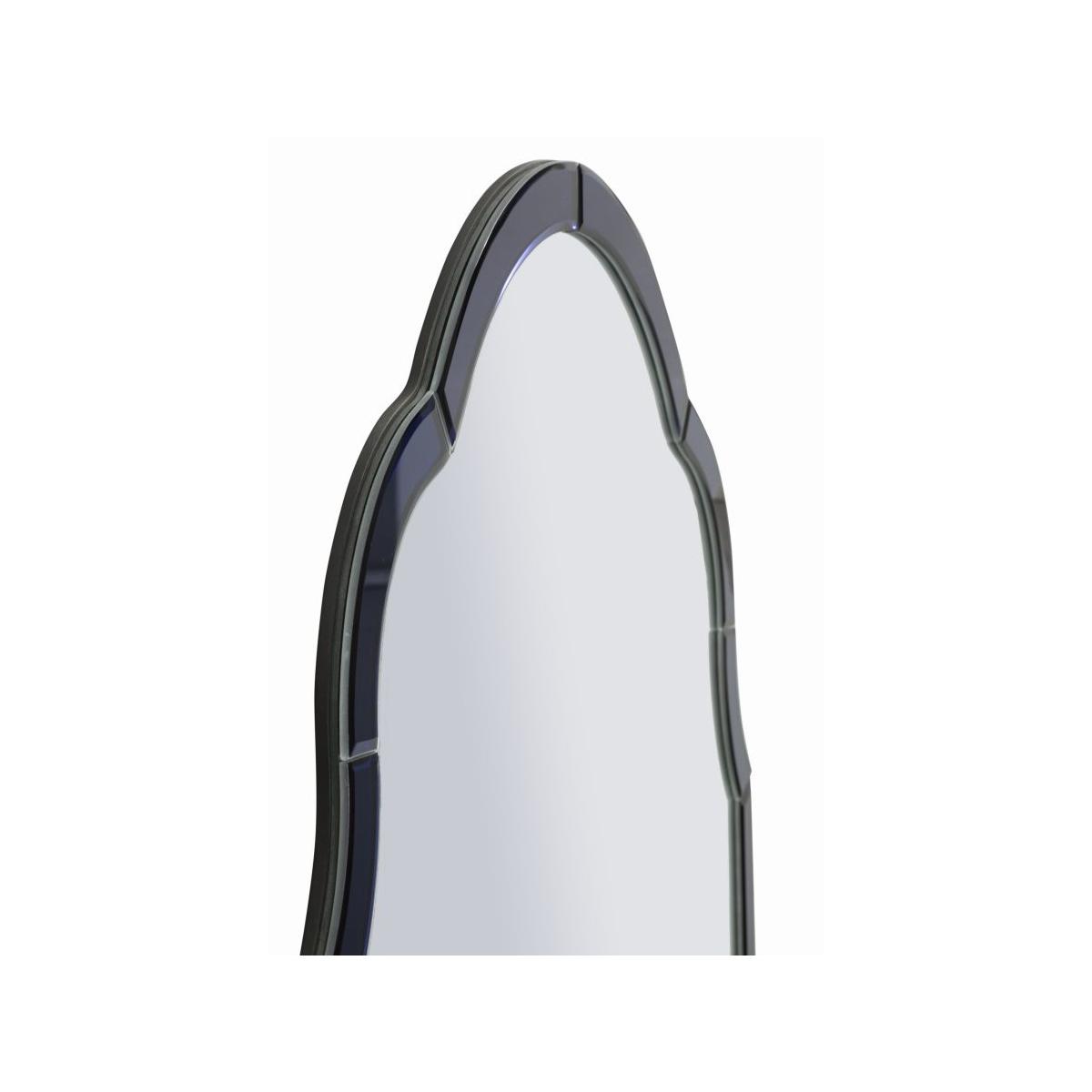 Specchio da muro tangeri blu cm 62x1x100 (misura specchio cm 55x94)