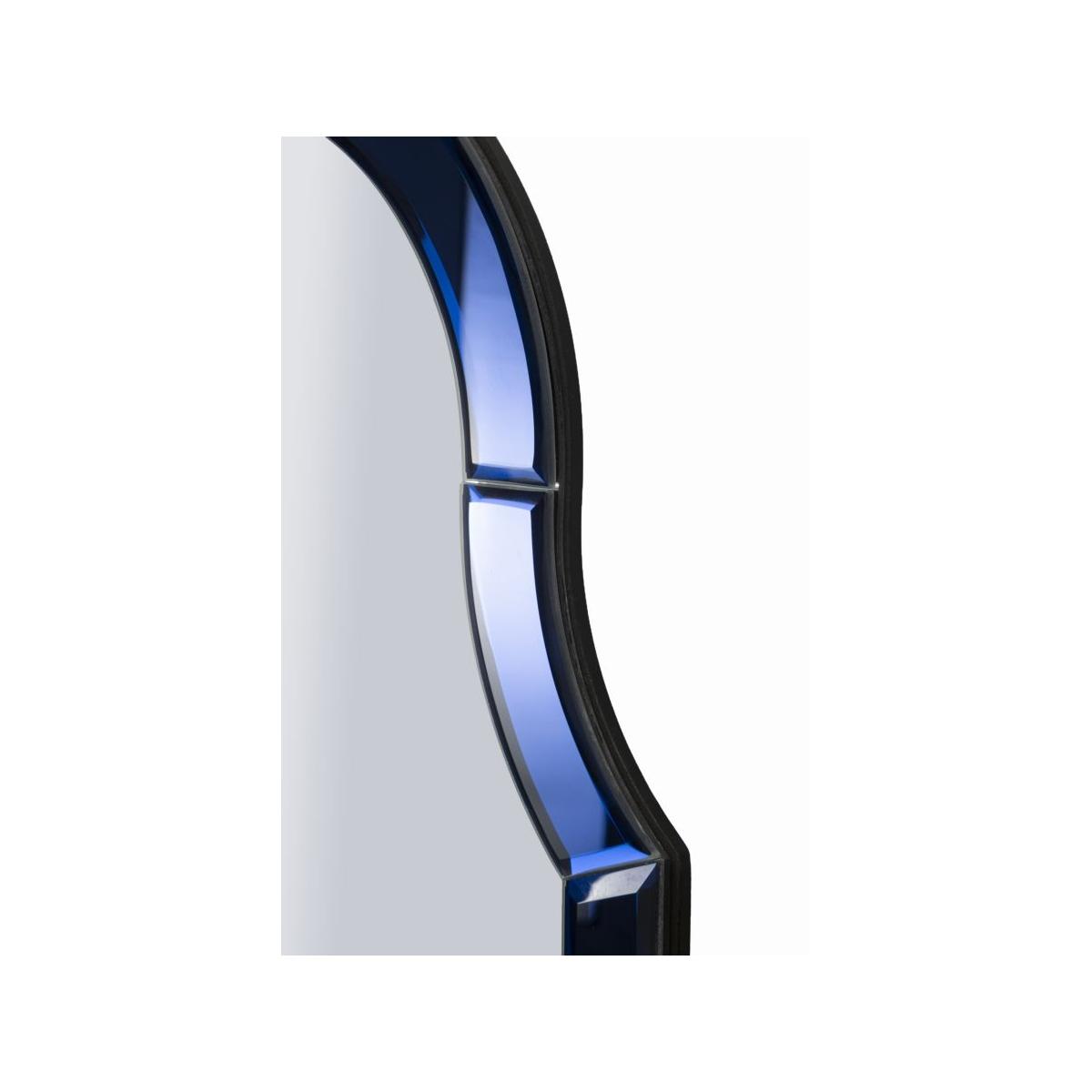 Specchio da muro tangeri blu cm 62x1x100 (misura specchio cm 55x94)