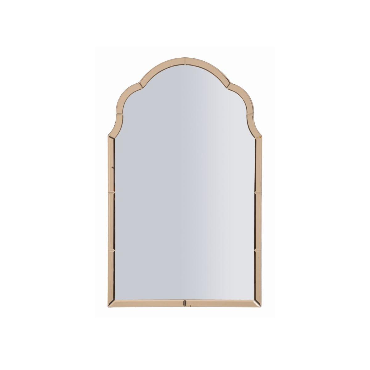 Specchio da muro tangeri rosa cm 62x1x100 (misura specchio cm 55x94)