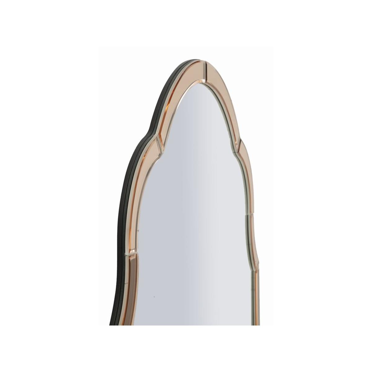 Specchio da muro tangeri rosa cm 62x1x100 (misura specchio cm 55x94)
