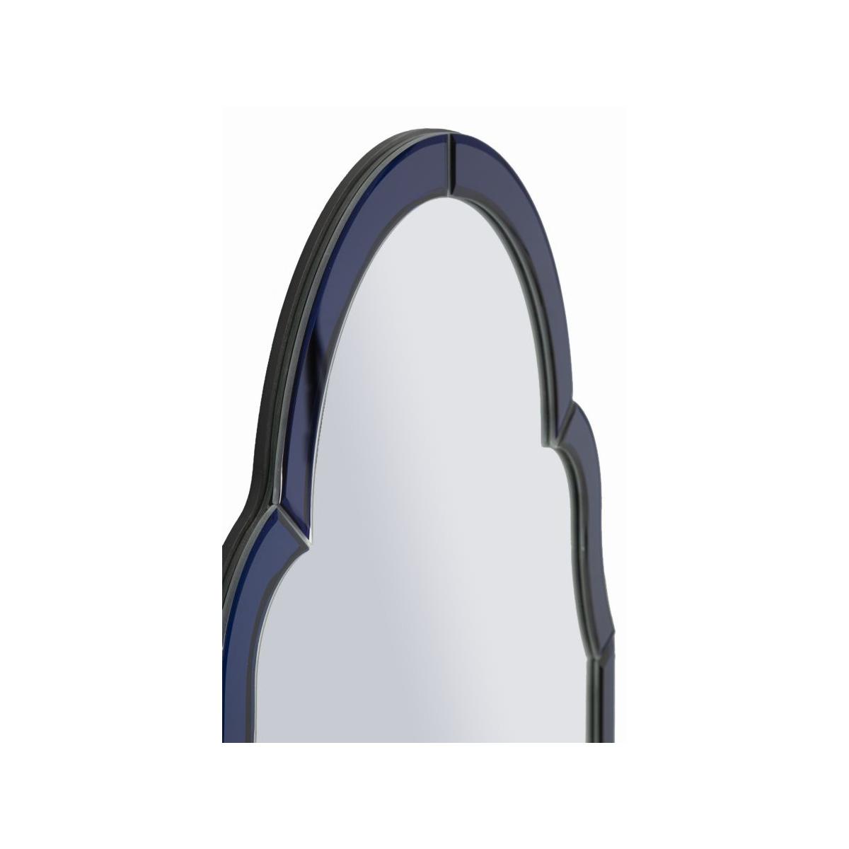 Specchio da muro tangeri blu cm 47x1x80 (misura specchio cm 41x74)