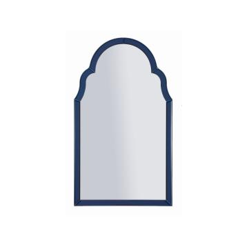 Specchio da muro tangeri blu cm 47x1x80 (misura specchio cm 41x74)