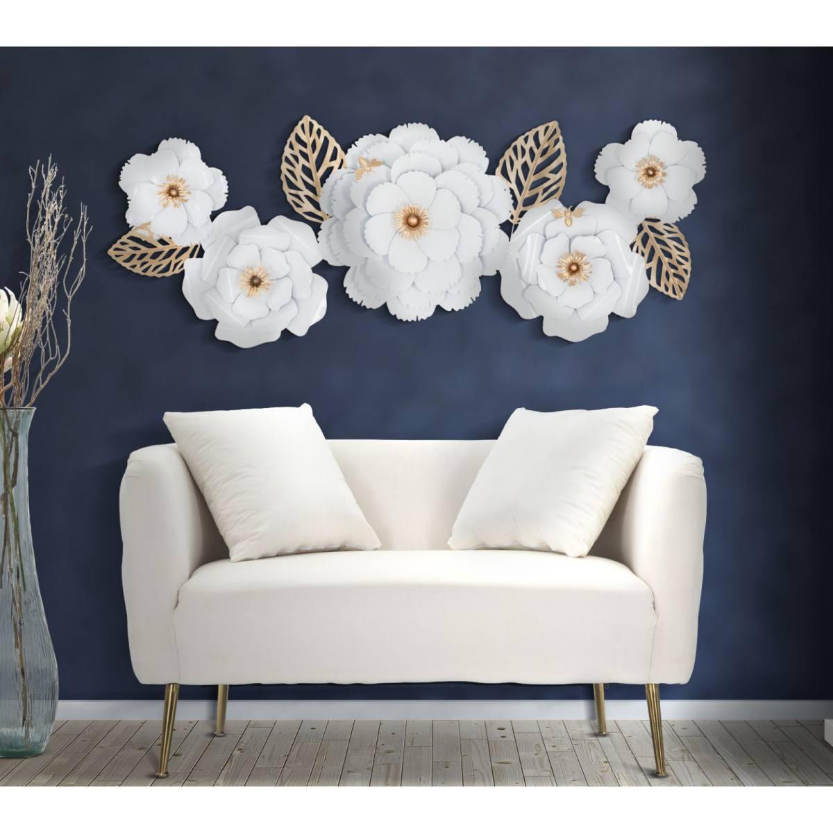 Pannello da muro white decor cm 158x9x60
