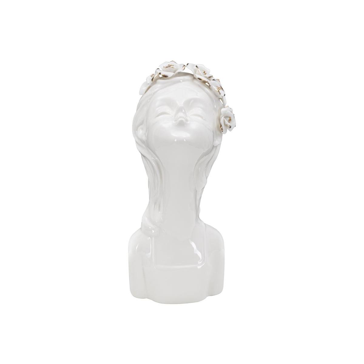 Vaso young lady roses cm 10x14x26