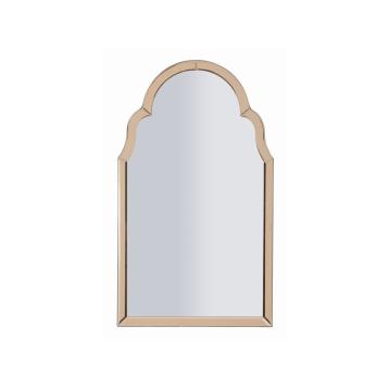 Specchio da muro tangeri rosa cm 47x1x80 (misura specchio cm 41x74)