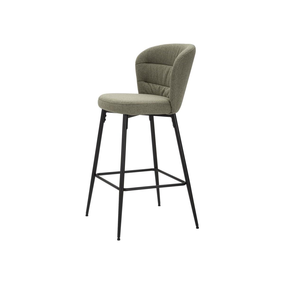 Sgabello bar losanna verde set 2 pz cm 52x59x108
