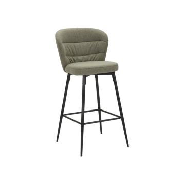 Sgabello bar losanna verde set 2 pz cm 52x59x108