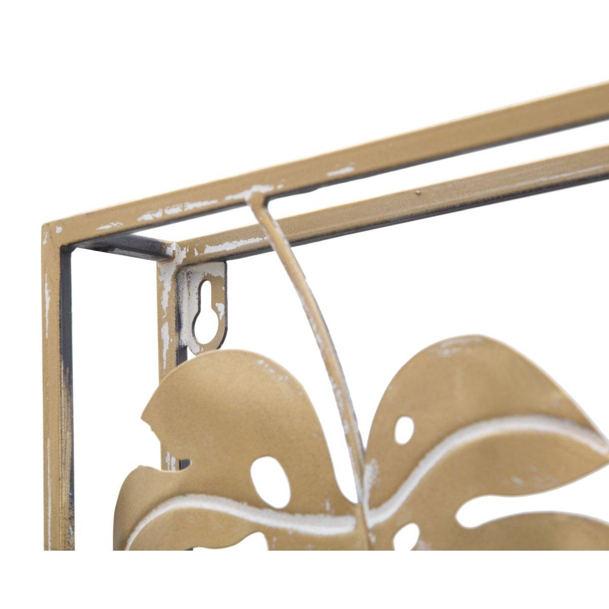 Pannello in ferro jungle ret. cm 60x80x6.5