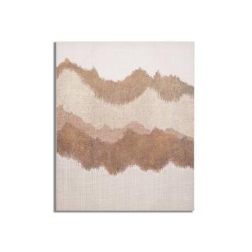 Dipinto su tela browny cm 80x3,7x100