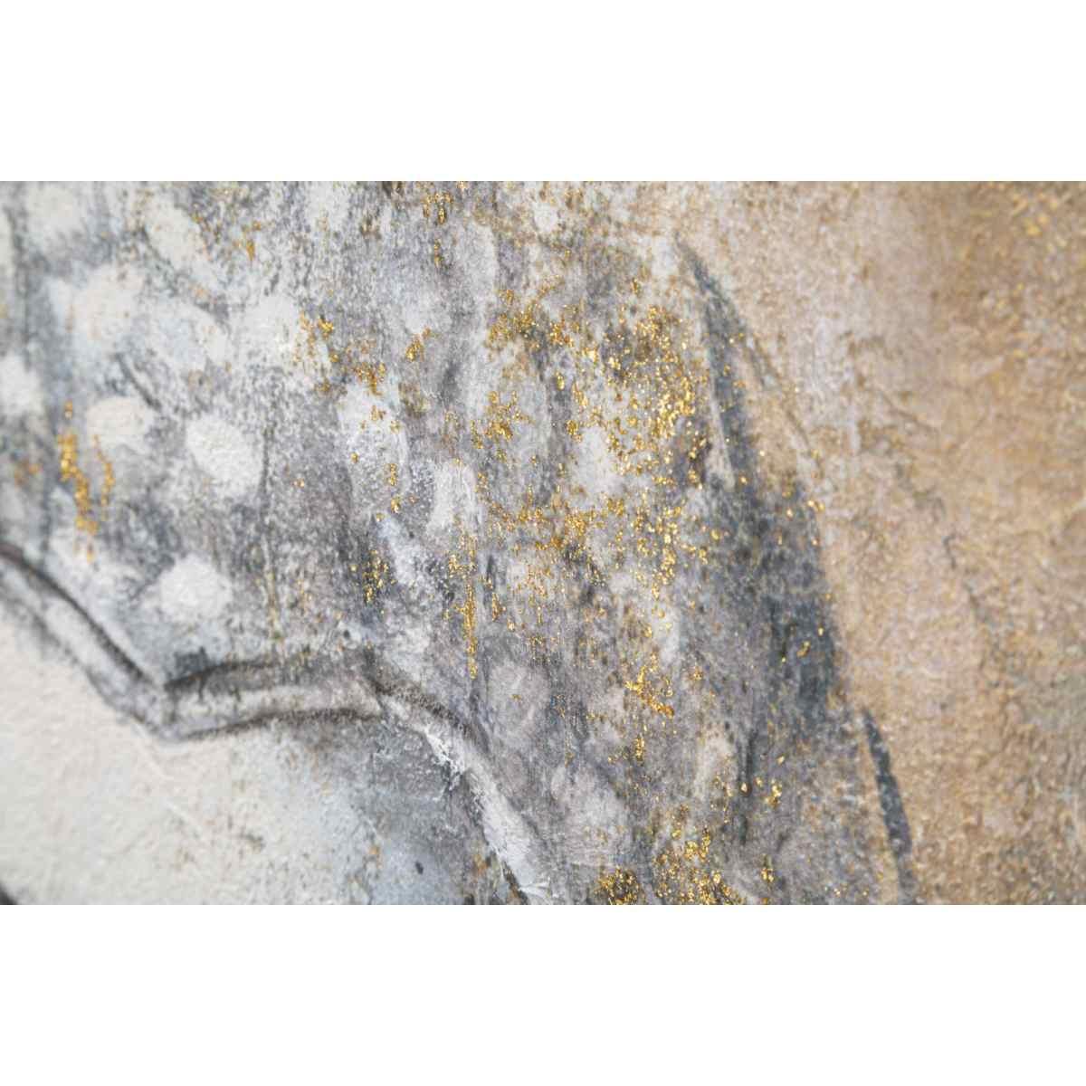 Dipinto su tela buddha light -b- cm 80x3x120