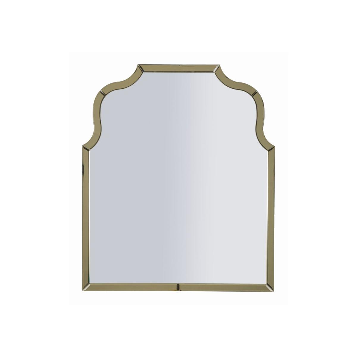 Specchio da muro ankara oro cm 85x1x100 (misura specchio cm 78x93)