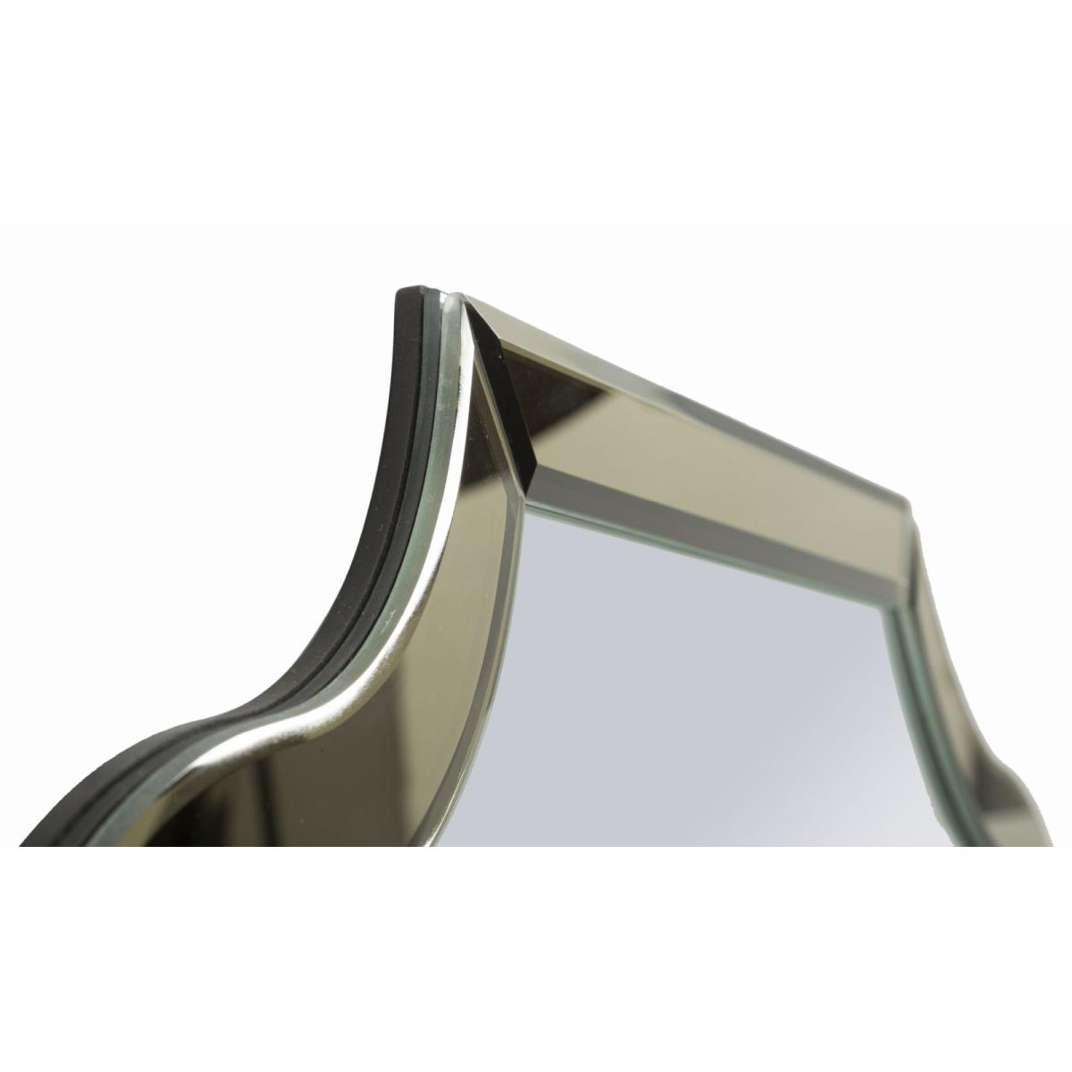 Specchio da muro ankara oro cm 85x1x100 (misura specchio cm 78x93)
