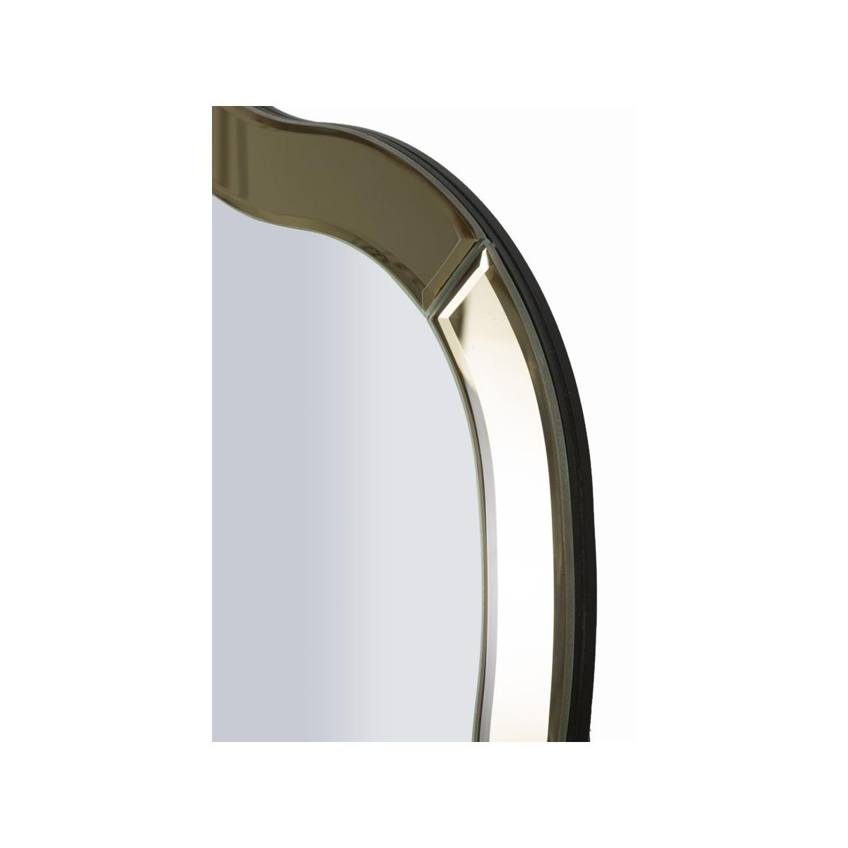 Specchio da muro ankara oro cm 85x1x100 (misura specchio cm 78x93)