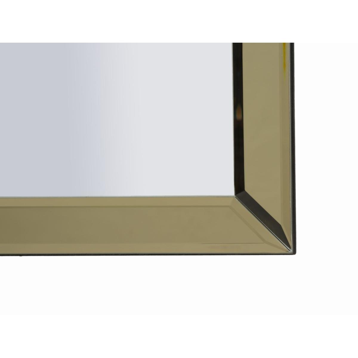 Specchio da muro ankara oro cm 85x1x100 (misura specchio cm 78x93)