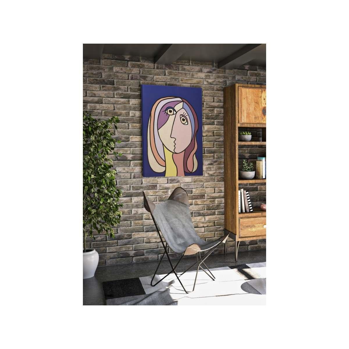 Stampa dipinta double faces large -b- cm 80x3x120