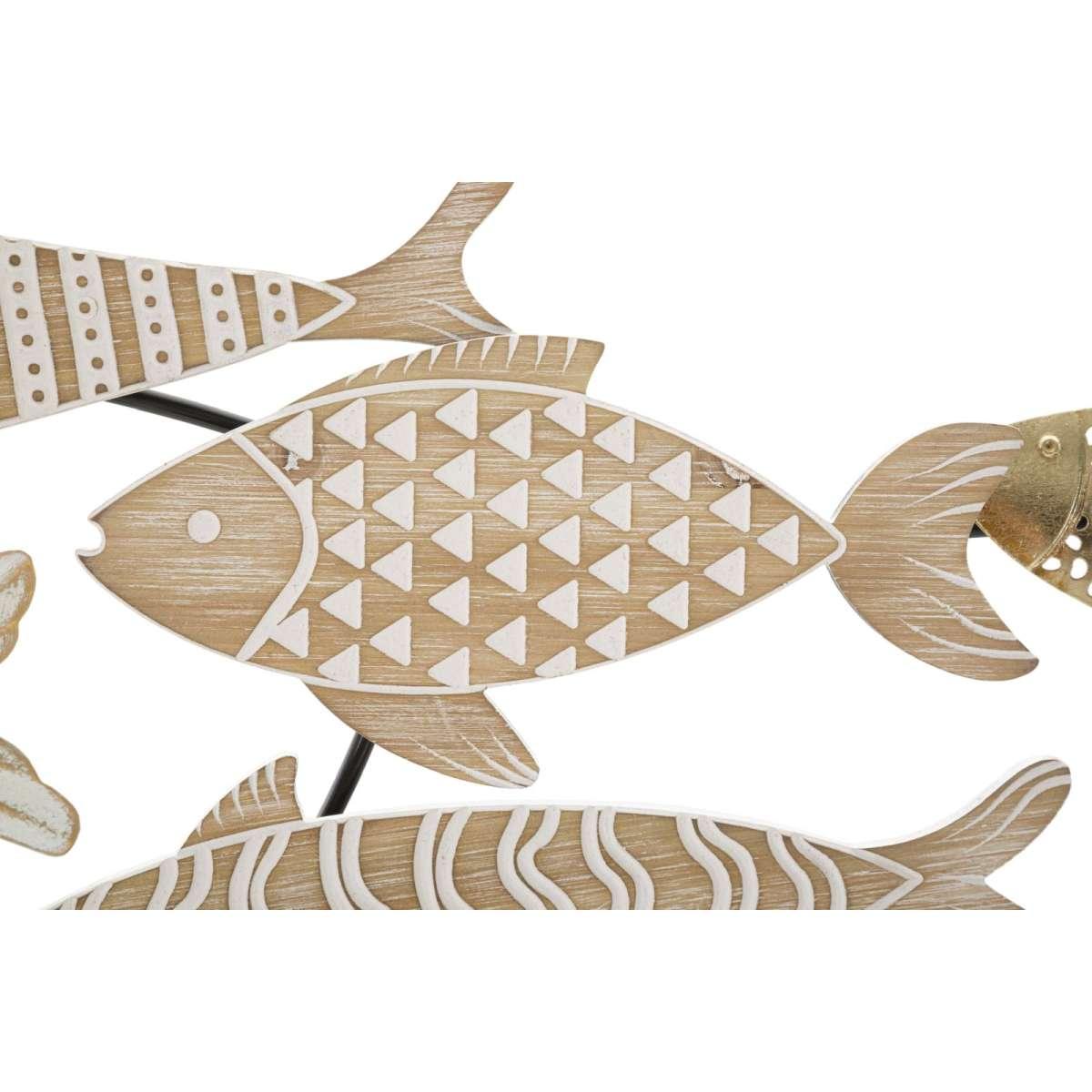 Pannello in ferro fishy cm 118x5,7x46,4