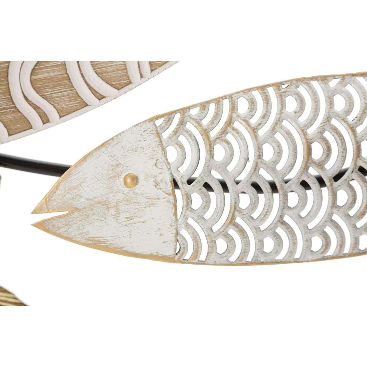 Pannello in ferro fishy cm 118x5,7x46,4