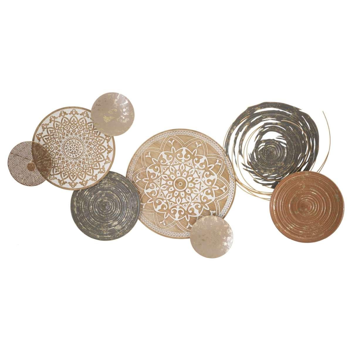 Pannello in ferro boho cm 167,6x8,9x80,6