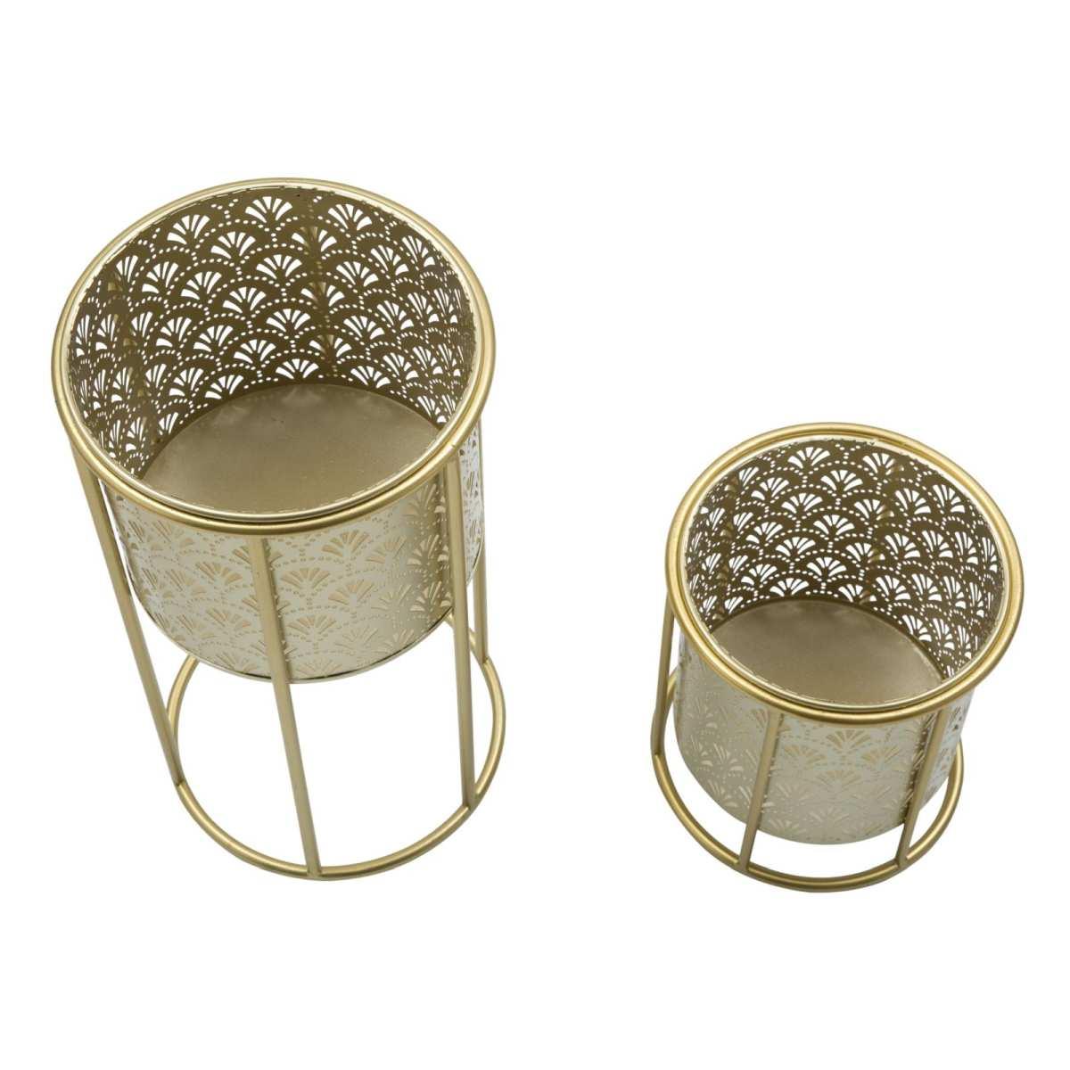 P/vasi golvy coppia -a- cm Ø 21x40-19x22<br>