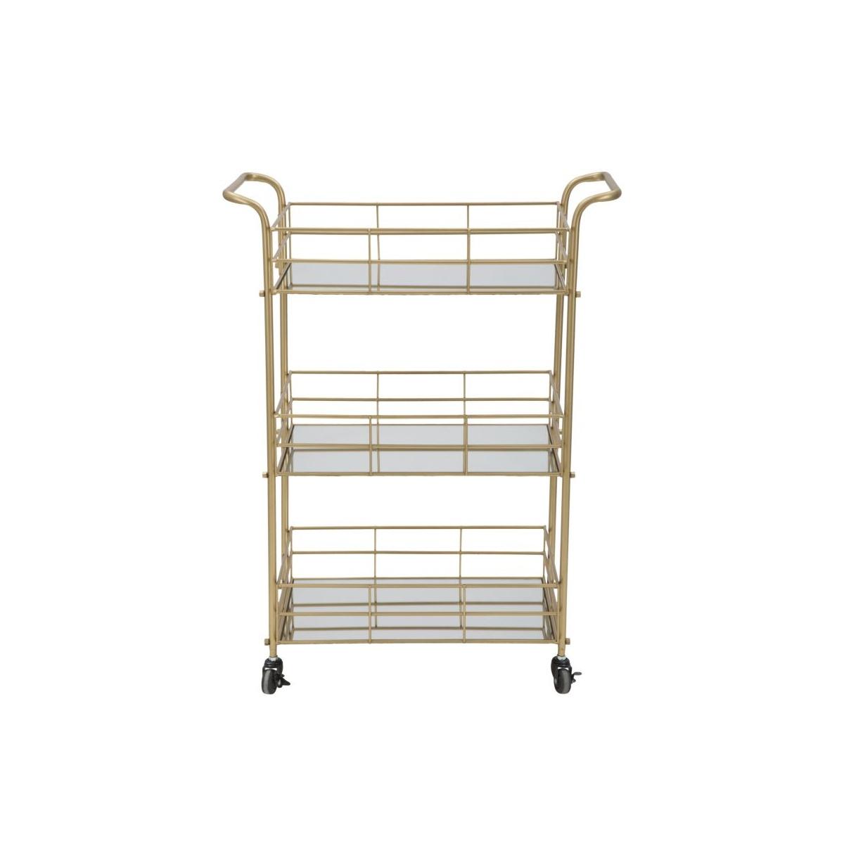 Carrello glam ret. cm 60x30,5x80