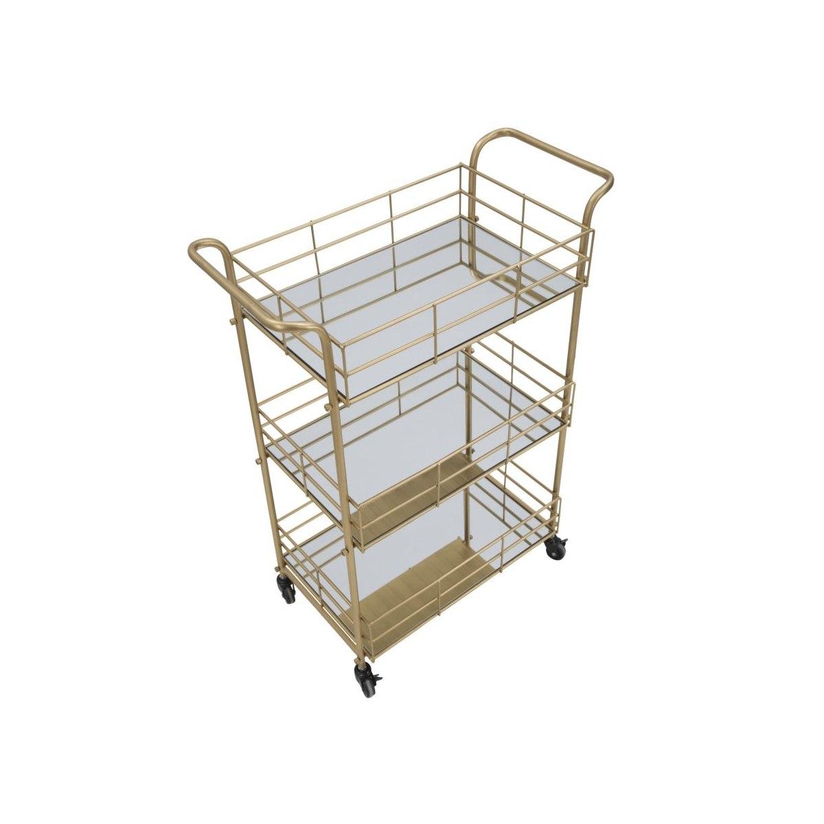 Carrello glam ret. cm 60x30,5x80