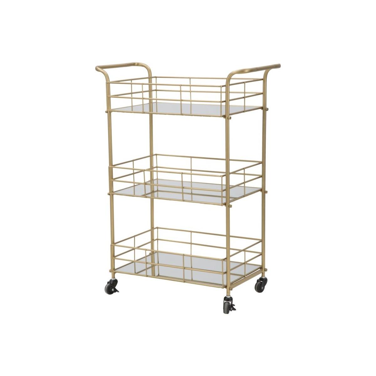Carrello glam ret. cm 60x30,5x80