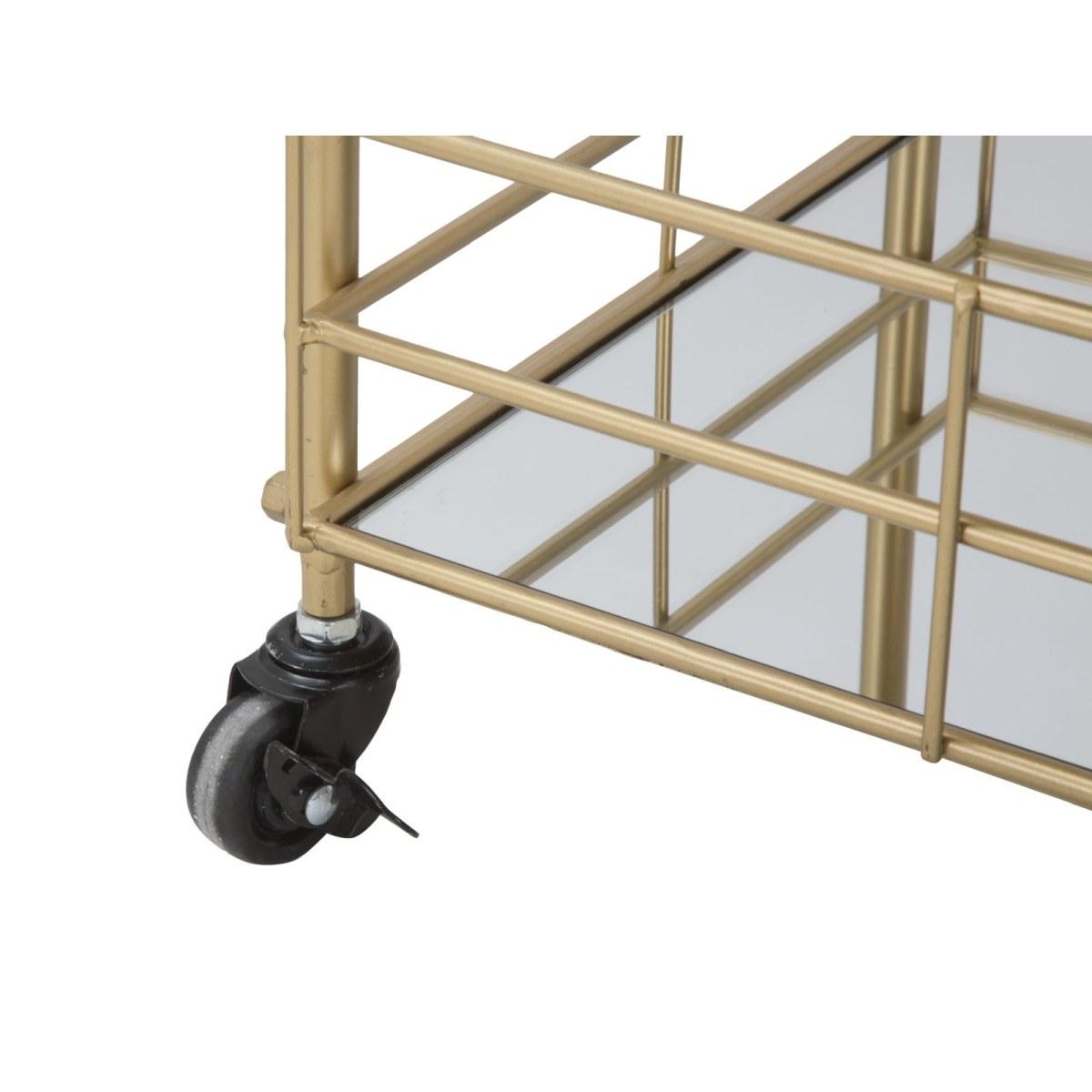Carrello glam ret. cm 60x30,5x80