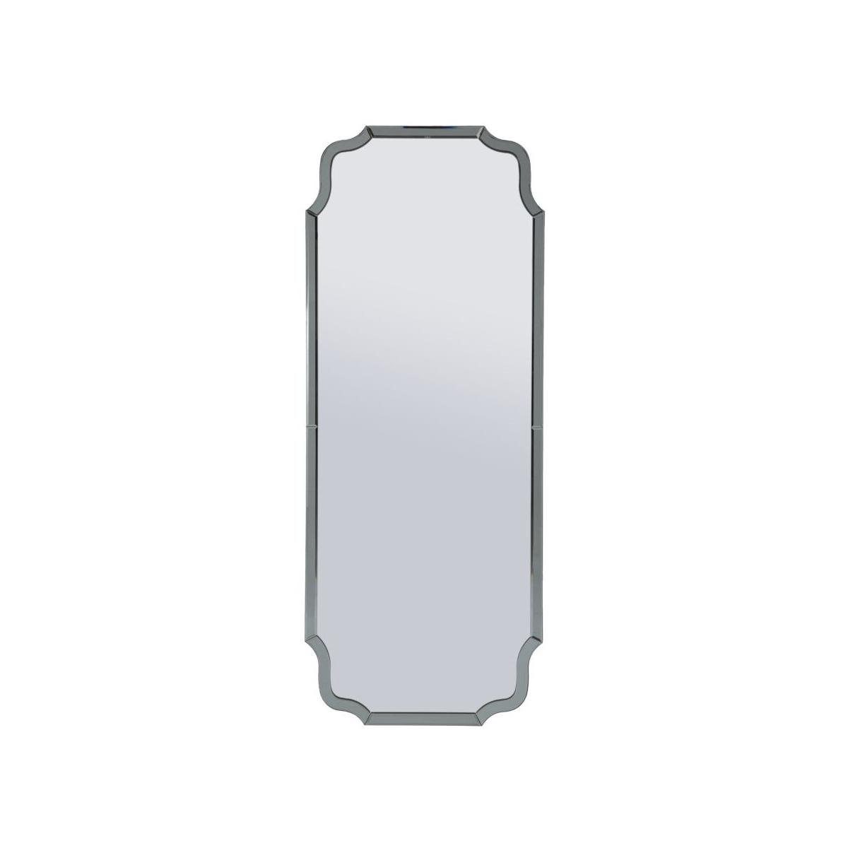 Specchio da muro istanbul grigio cm 60x2x150 (misura specchio cm 54x143,5)
