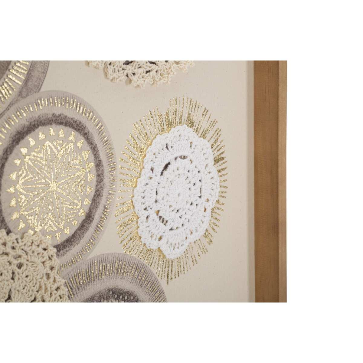 Pannello c/cornice circly c/inserti cm 45x3,2x60