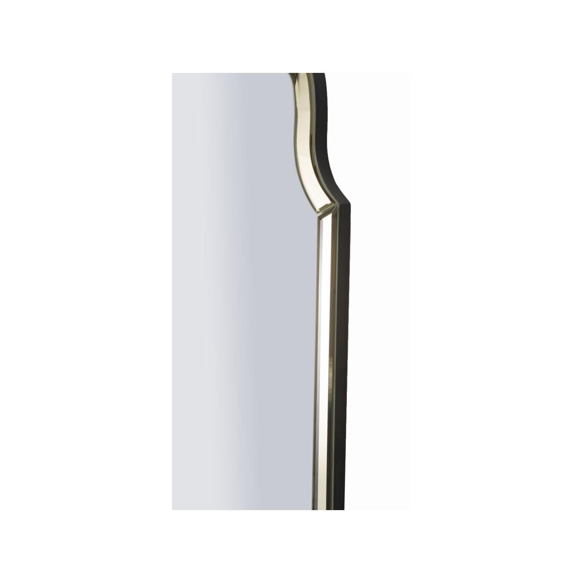 Specchio da muro istanbul oro cm 60x2x150 (misura specchio cm 54x143,5)