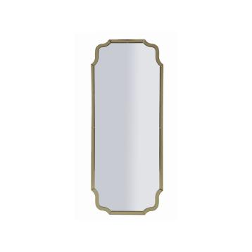 Specchio da muro istanbul oro cm 60x2x150 (misura specchio cm 54x143,5)