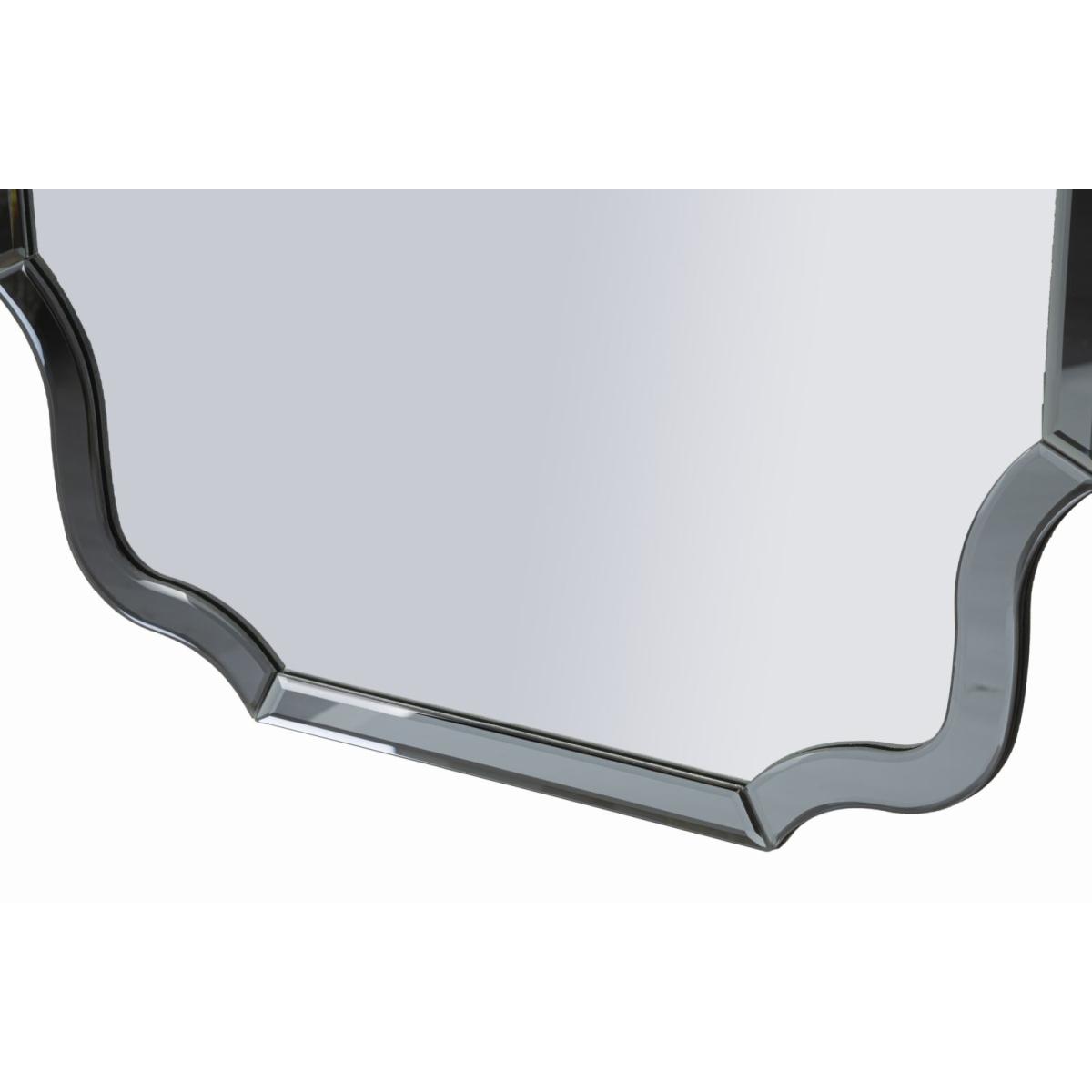Specchio da muro istanbul grigio cm 60x1x90 (misura specchio cm 54x84,5)