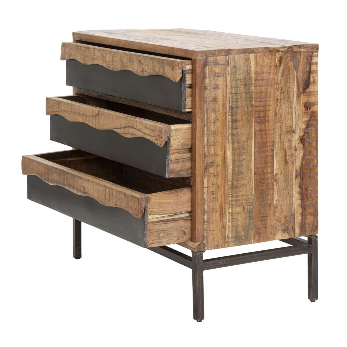 Como' yellowstone cm 88x45x80 (legno di acacia nilotica)