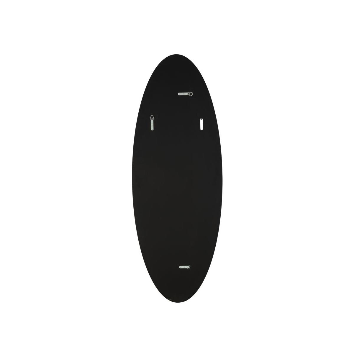 Specchio da muro amman blu cm 55x2x150 (misura specchio cm 42,5x137,5)