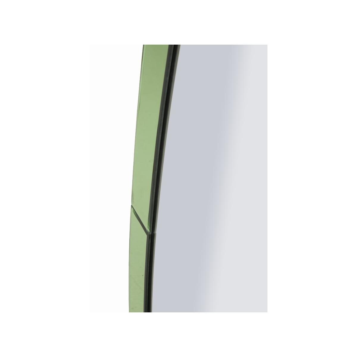 Specchio da muro amman verde cm 55x2x150 (misura specchio cm 42,5x137,5)