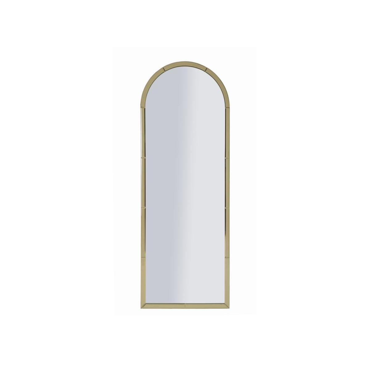 Specchio da muro baku oro cm 55x2x150 (misura specchio cm 49x144)