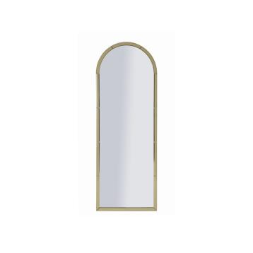 Specchio da muro baku oro cm 55x2x150 (misura specchio cm 49x144)