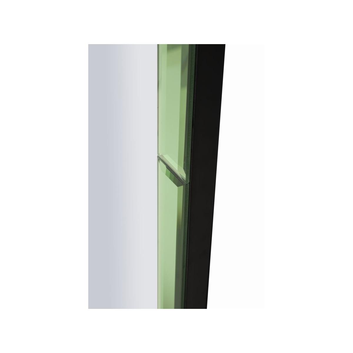 Specchio da muro baku verde cm 55x2x150 (misura specchio cm 49x144)