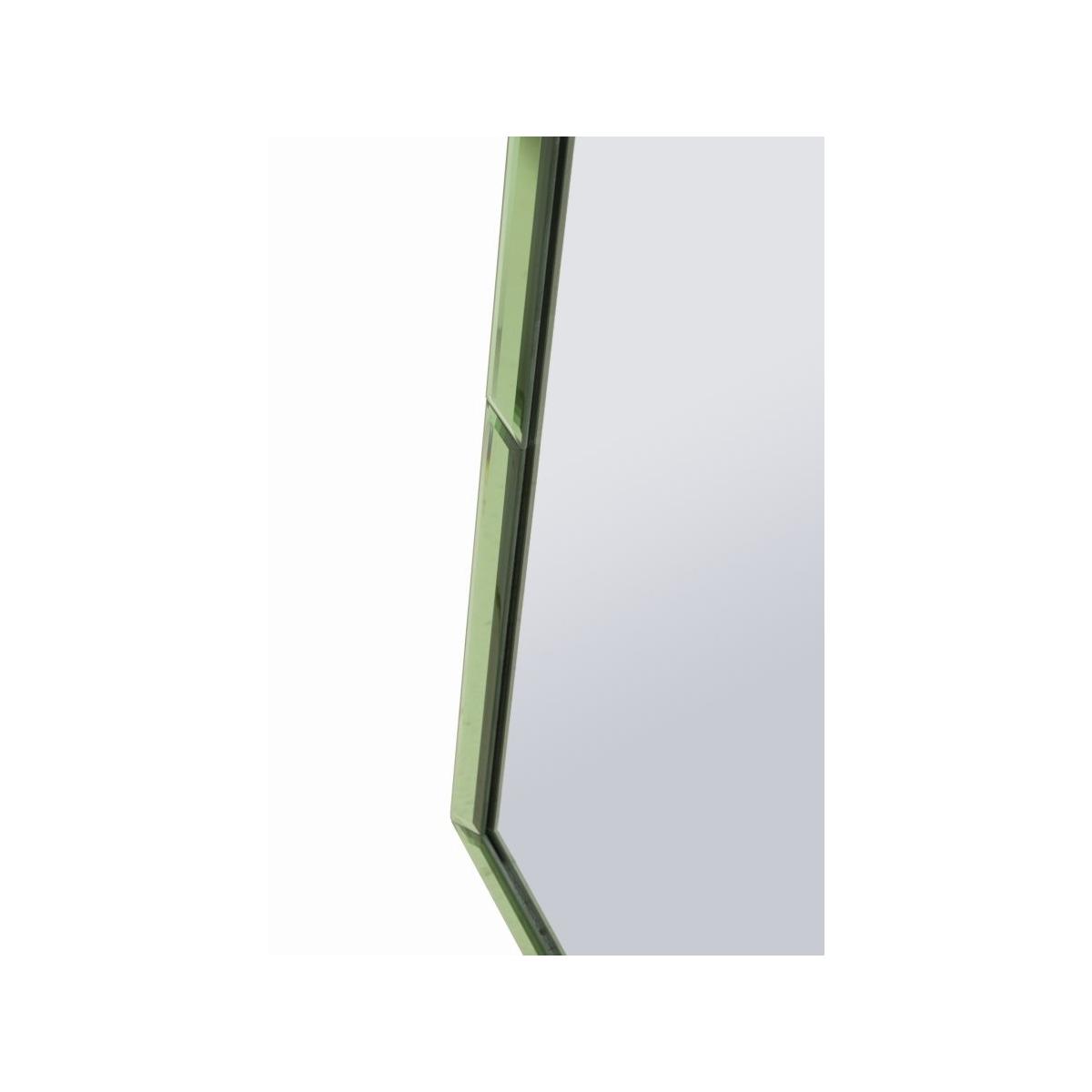 Specchio da muro baku verde cm 55x2x150 (misura specchio cm 49x144)