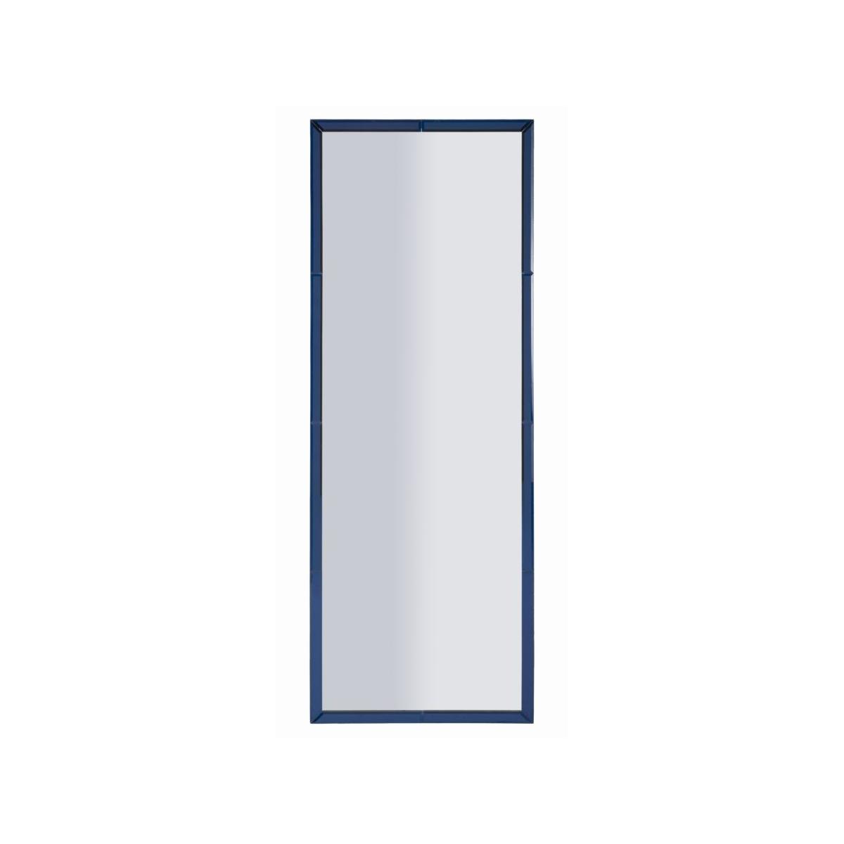 Specchio da muro riyad blu cm 55x2x150 (misura specchio cm 49x143,5)