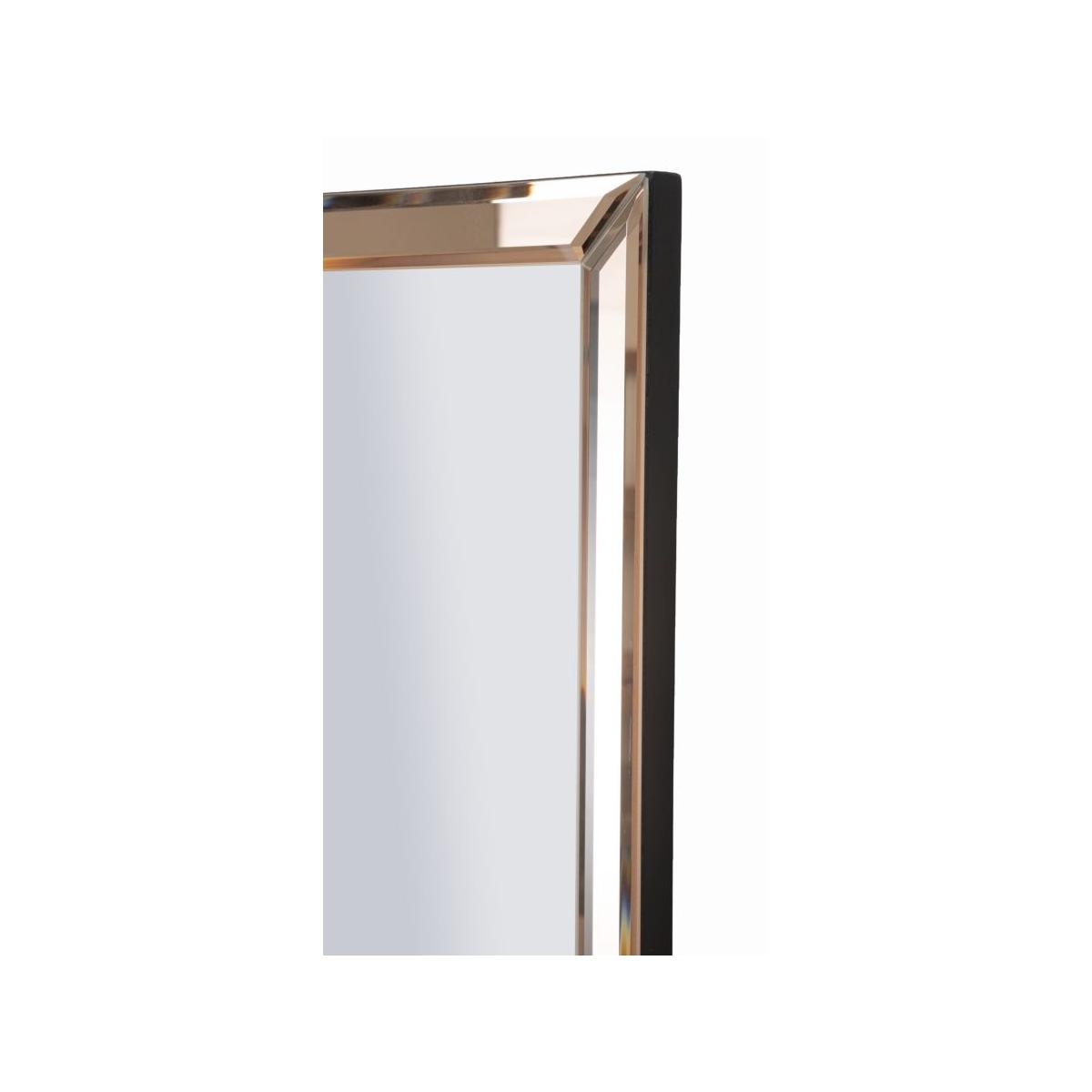 Specchio da muro riyad rosa cm 55x2x150 (misura specchio cm 49x143,5)