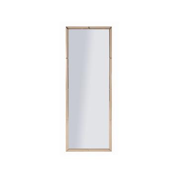 Specchio da muro riyad rosa cm 55x2x150 (misura specchio cm 49x143,5)
